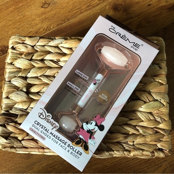 The Creme Shop Disney Minnie Mouse: Rose Quartz Crystal Massage Roller - Picture 1 of 2